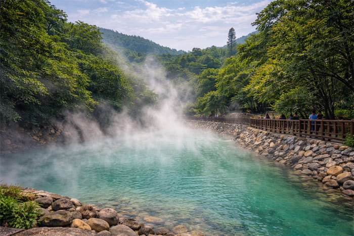 Beitou Thermal Valley geothermal hot springs Taipei